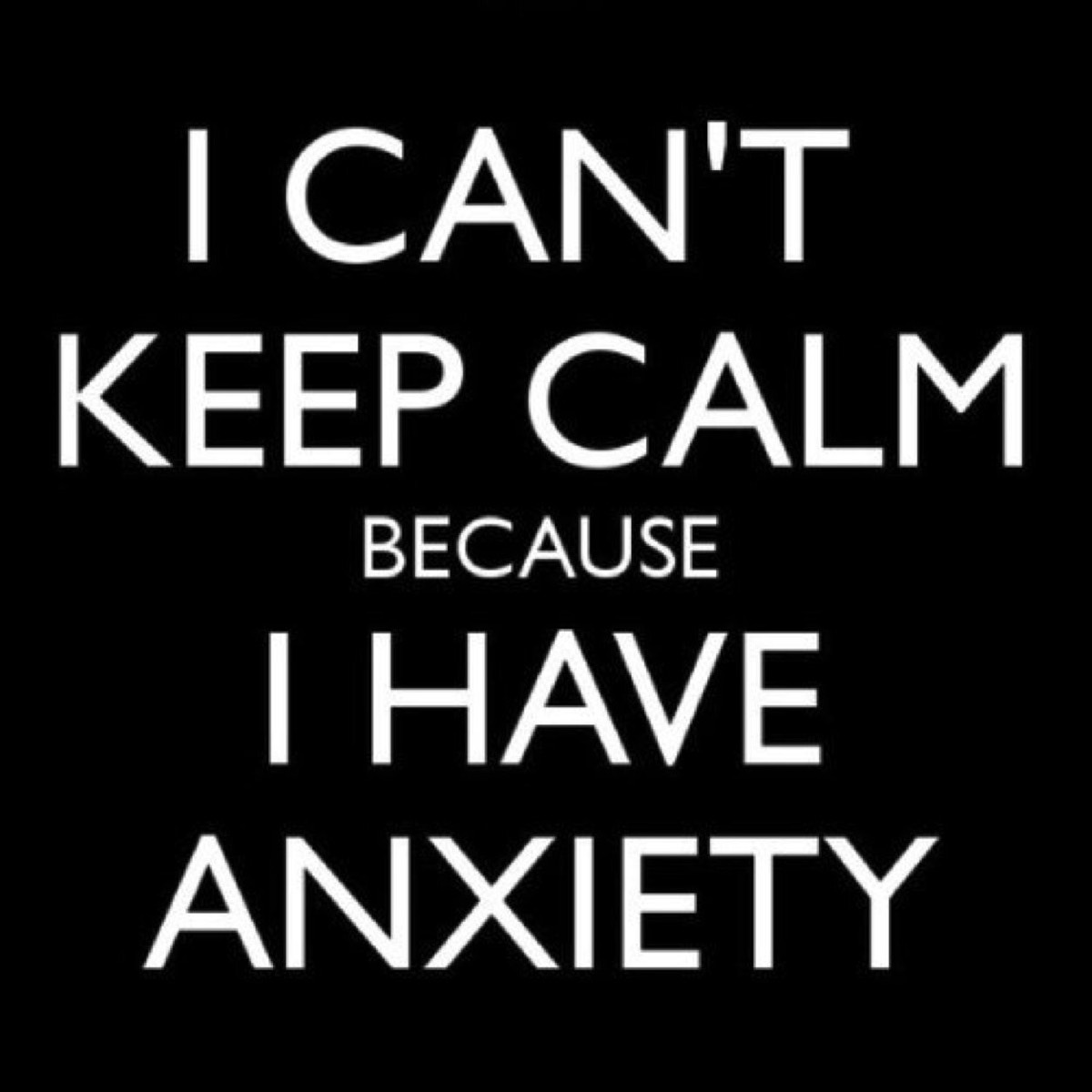 Defendant Cannot Keep Calm Anxiety